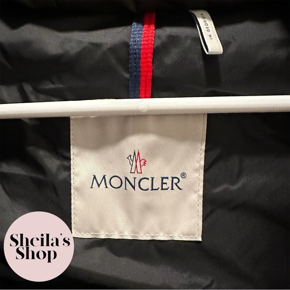 NWT Moncler Betulong Giubbotto A-Line Puffer Down Coat Jacket Dark Green Size 0 - Picture 6 of 9